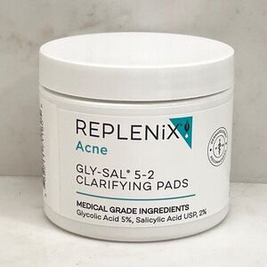 Replenix Acne Gly-Sal 5-2 Clarifying Pads - 60 Count - Sealed - Exp 8/27